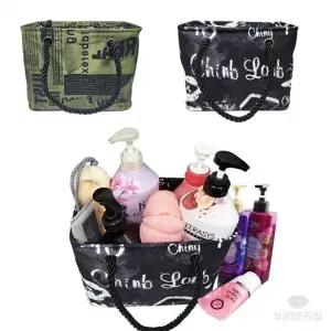 뷰레이터닷컴 레트로 물빠지는 목욕가방 스파백 사우나 목욕탕 샤워 물빠짐 가방