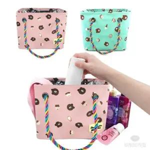 뷰레이터닷컴 곰얼굴 물빠지는 목욕가방 스파백 사우나 목욕탕 샤워 물빠짐 가방