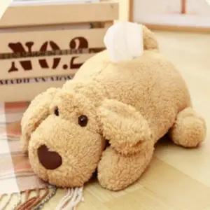 ( )[WFP] 강아지 각 소품 사각 케이스 휴지 보관함 커버 두루마리 티슈 박스 인테리어 냅킨 곽