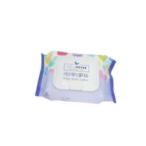두꺼운 휴대용 러브레터 물티슈 베베숲물티슈 20매x20팩