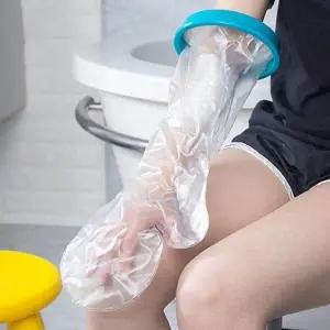 (옵션 짧은팔)깁스 샤워 커버 통깁스 붕대 방수포 링거 짧은팔