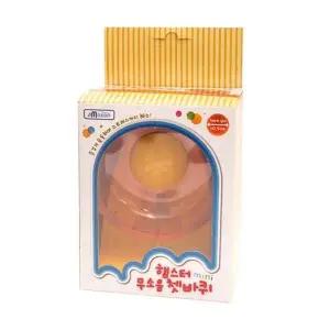 아마존 햄스터 무소음 쳇바퀴(소) 10.5cm 고품질 내구성 편리한