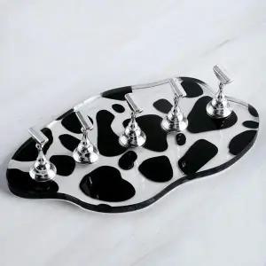 [하프클럽/]네일팁 스탠드 밀크색 네일소품 네일아트 보관함 정리용품