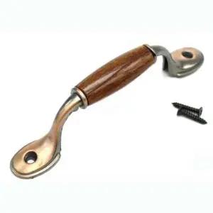 가구 제작 리폼용 손잡이 소 체리색-WD18E38____