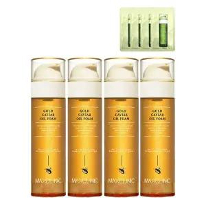 [하프클럽/] 오일 폼 클렌징 골드 캐비어 대용량 110g 4개 샘플 4개
