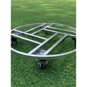 화분받침 스텐 바퀴 초대형 받침대 운반 화초 지름 카트