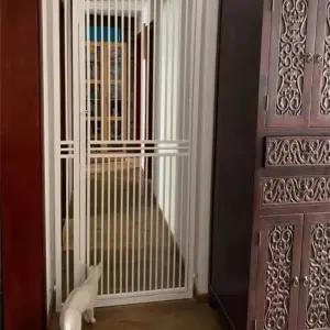 고양이 방묘문 180cm 출입문 강아지 반려견출입문 합사 펜스