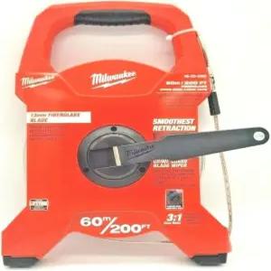 밀워키 일렉트릭 - 60M/200 파이버글라스 오픈 릴 롱 테이프