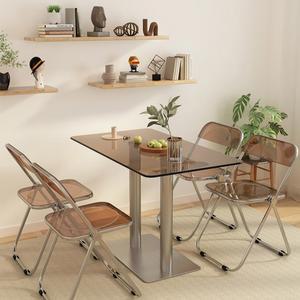 카페 테이블 세트 원형 골드프레임 원룸 회의 스터디 화이트 매장 모던 흰색