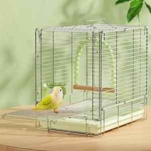 접이식 스테인레스 하우스 케이지 사육 사육장 새집 철제 앵무새