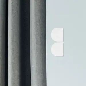 커튼링 봉 무타공 커튼 고정 브라켓 접착식 집게 창문틀 벽면