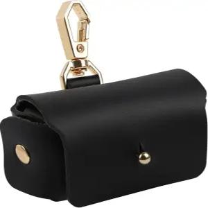 강아지 목걸이용 디오수 반지 베어러 베개 반려동물용 가죽 웨딩 박스 홀더 파우치 프로포즈 약혼식 파티용