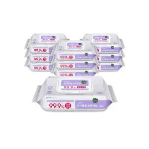 그린핑거 유아용품 소독 물티슈 캡형 50매 10팩 {QHJ}