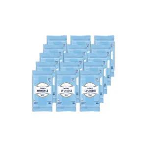 크리넥스 마이비데 클린케어 화장실용 물티슈 10매 15팩 {QHJ}