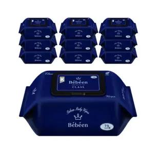베베앙 클래스 엠보싱 저자극 유아물티슈 캡형 70매 10팩 73gsm {QHJ}
