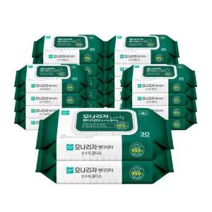 모나리자 핸디닥터 손소독 물티슈(캡형) 30매 20팩 {QHJ}