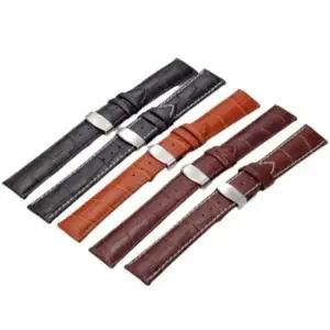 가죽 시계줄 남성용 여성용 20mm 22mm