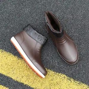 남성 레인부츠 방한 기모 퀼팅 덧신 TAIN12