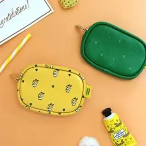 BS 카카오 프렌즈 타원 지퍼 동전지갑 동전지갑 카카오동전지갑 카카오파우치