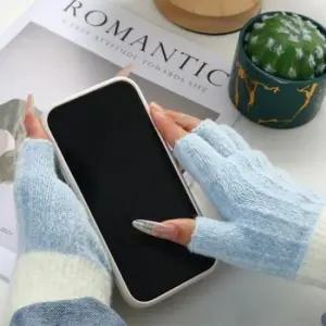 자전거 등산 반장갑 외출 귀여운 장갑 겨울 바이크 바이크장갑 니트장갑 운전장갑 자전거장갑 등산장갑