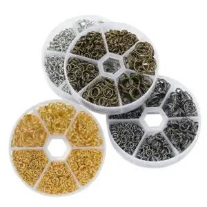 포워드테크 다용도 DIY 악세서리 키링 부자재 비즈 팔찌 연결 고리 데코덴 작업 이중 오링