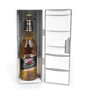 ( )USB냉장고 가정 캠핑 차박 소형 미니 휴대용 냉온장고 이동식 음료수