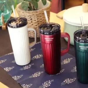 (옵션 0.52L 아이보리)0.52L 캠핑 사무실 보냉 중등 보틀 뉴트로 스포츠물병 초등 아이보리 텀블러 머그컵