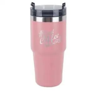 ( )중등 캠핑 스포츠물병 핑크 초등 600ml 스텐빨대포함 텀블러 보온보냉 사무실