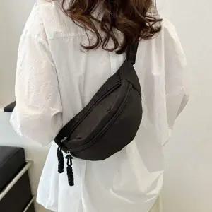 가방 IXB455R6 블랙 힙색 러닝 클래식 허리 핸드폰