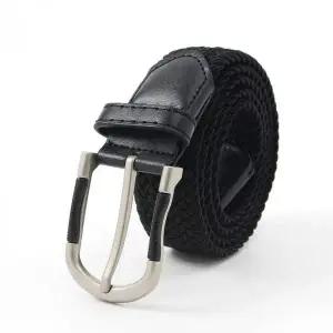 원단 꼬임 디자인 남녀 공용 청바지 캐주얼 허리벨트