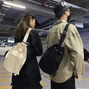 투웨이 학생가방 커플가방 버켓팩 복조리백 크로스백 캐주얼백팩 여성백팩