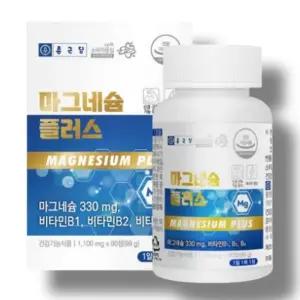 종근당 마그네슘 플러스 쌀발효 산화마그네슘 비타민B 영양제