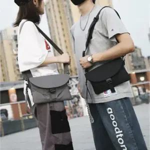 남녀 여행 보조가방 크로스백 바디백 나일론 슬링백 남녀공용힙색 클러치 멀티백