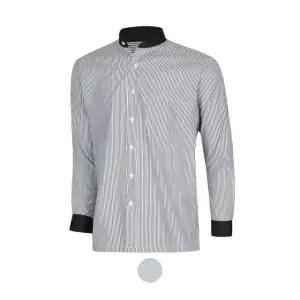 [파파브로] 헨리넥 카라 스트라이프 디자인 셔츠 DE-SHAH-340-28