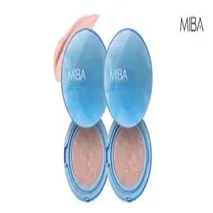 [미네랄바이오][미네랄바이오] 미바 이온칼슘 칼라민 톤업 선 쿠션( 본품2개+리필2개)