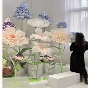 대형 조화 장식 실크 인조꽃 인테리어 디스플레이 소품