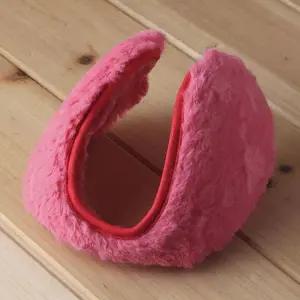 TBZ 부드러운 양면털 방한귀마개-핑크 등산귀마개 귀덮개