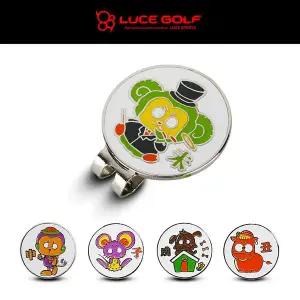 [아웃도어스/루체골프]골프 볼마커 12지신 캐릭터 볼마커