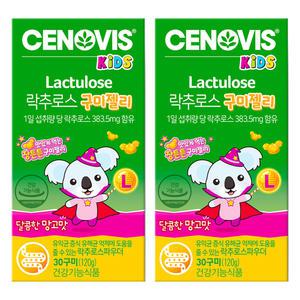 세노비스 키즈 락추로스 구미젤리 망고맛, 30구미, 2개