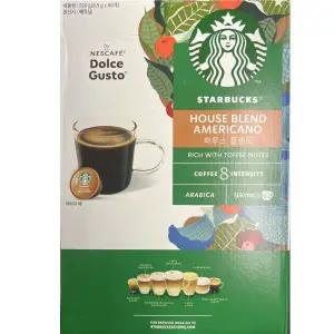 스타벅스 돌체구스토 스타벅스 캡슐커피 60개입 하우스블랜드