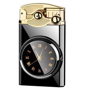 선물용 라이터 가스충전 시계 스포츠 직접 지포 가스 용라이터 남 이터로 LED 빈티지