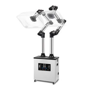 연기 납땜 한의원 용접 식당 집진기 원형 제연기 흡입기 배기 싱글