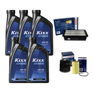 K7 프리미어 (YG) 2.4 하이브리드 엔진오일 세트 킥스 하이브리드 0W-20 5L+필터