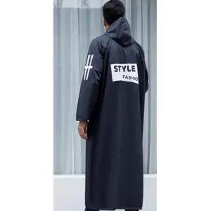 롱코트 디자인 EVA 2중방수 패션우의 상하비옷 남성 성인