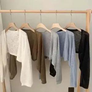 팔뚝커버 크롭 시스루 볼레로 DK-0156 여성볼레로가디건