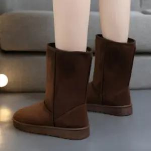 털부츠 안감 데일리 스웨이드 여성 따뜻 겨울 기모