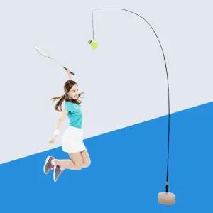 트레이닝 혼자 배드민턴 1인용 셀프 기구 연습용/자동/반복/되돌이/솔로/실내/실외/공간/스윙/컨트롤/감각