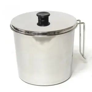 TBZ 동무 스텐 음식물 쓰레기통 2L 소 위생쓰레기통 음식물처리 스텐레스쓰레기통