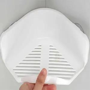 ( )흡착식 모서리 선반 욕실정리정돈 코너선반 욕실수납용품