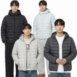 [모다춘천]공용 라이트 퀼팅 후드 점퍼 10560-010-211-69CC